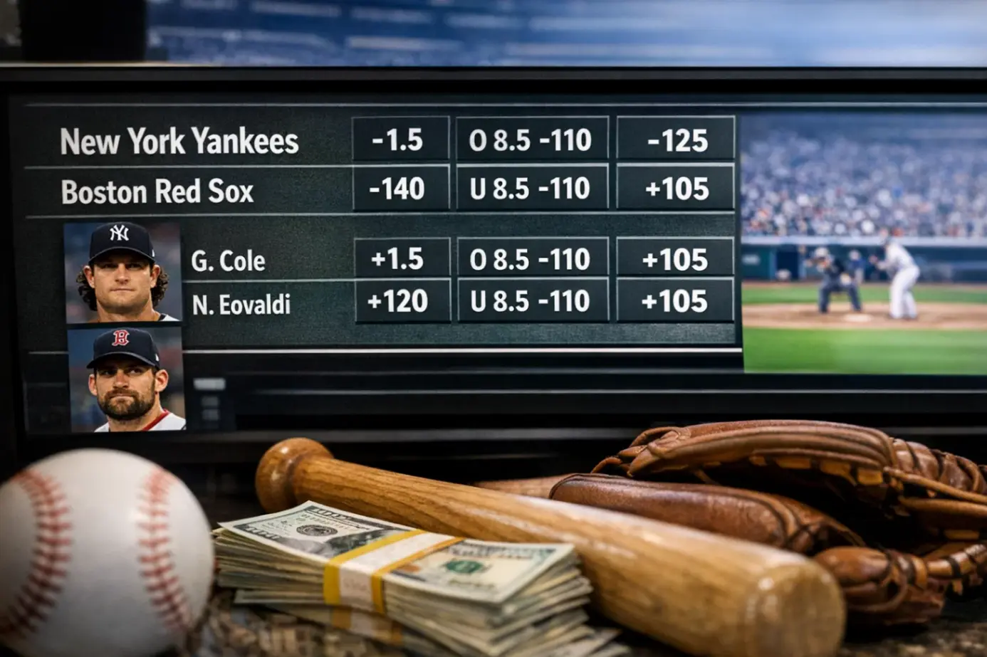 Как читать линию на бейсбол: тоталы, форы и питчеры